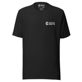 unisex staple t shirt black heather front ece e fa png