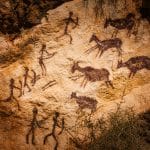 Cave painting at Carricola
